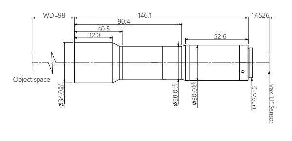LS-KT-13-98 dimensions (mm)