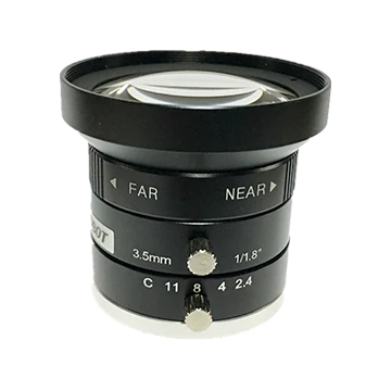 3.5 mm focal length, 1 MP lens, 1/1.8”, F2.4 (LS-HF03524M-MP)