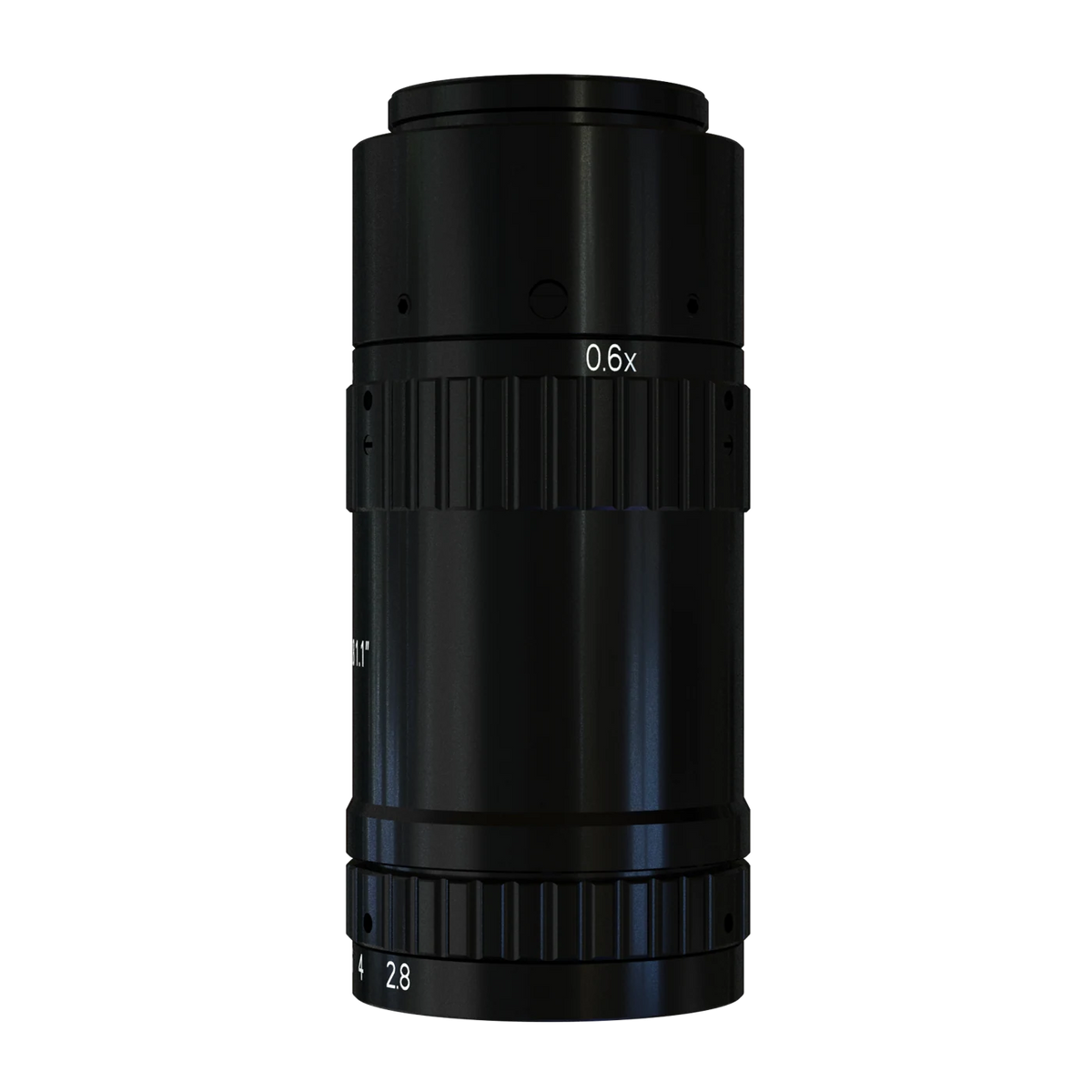 50mm, F2.8, 1.1", C-mount, Macro lens (95.4 mm (-0.8X) to 132.4 mm (-0.5X)) (LS-KF5028M-ML)