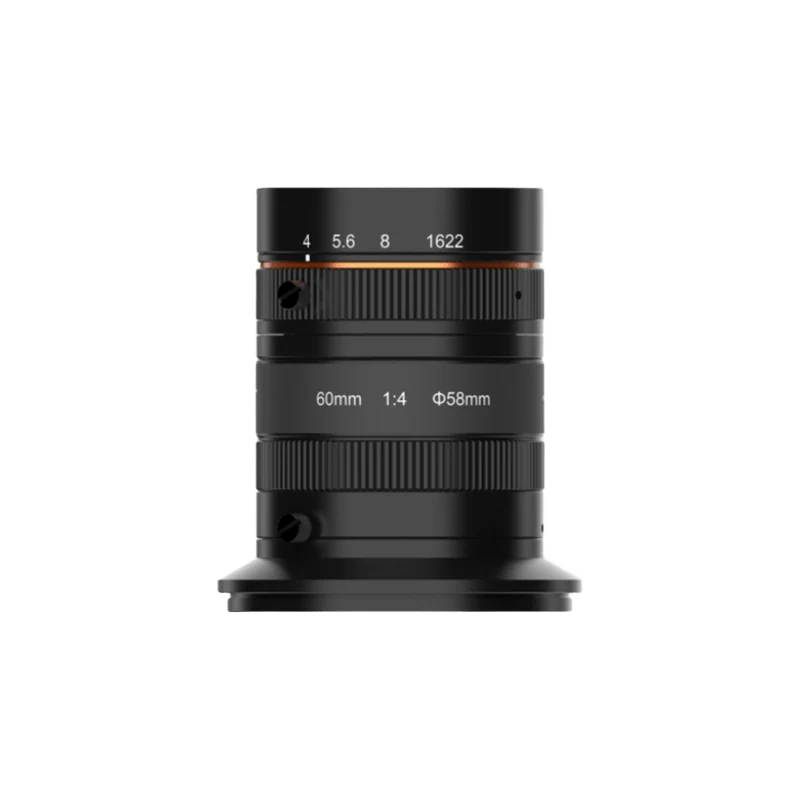 60mm, F4.0, Large image circle φ58 mm, Recommended magnification 0.07-0.37x, M72-mount lens (LS-LF6040M-013-M72)