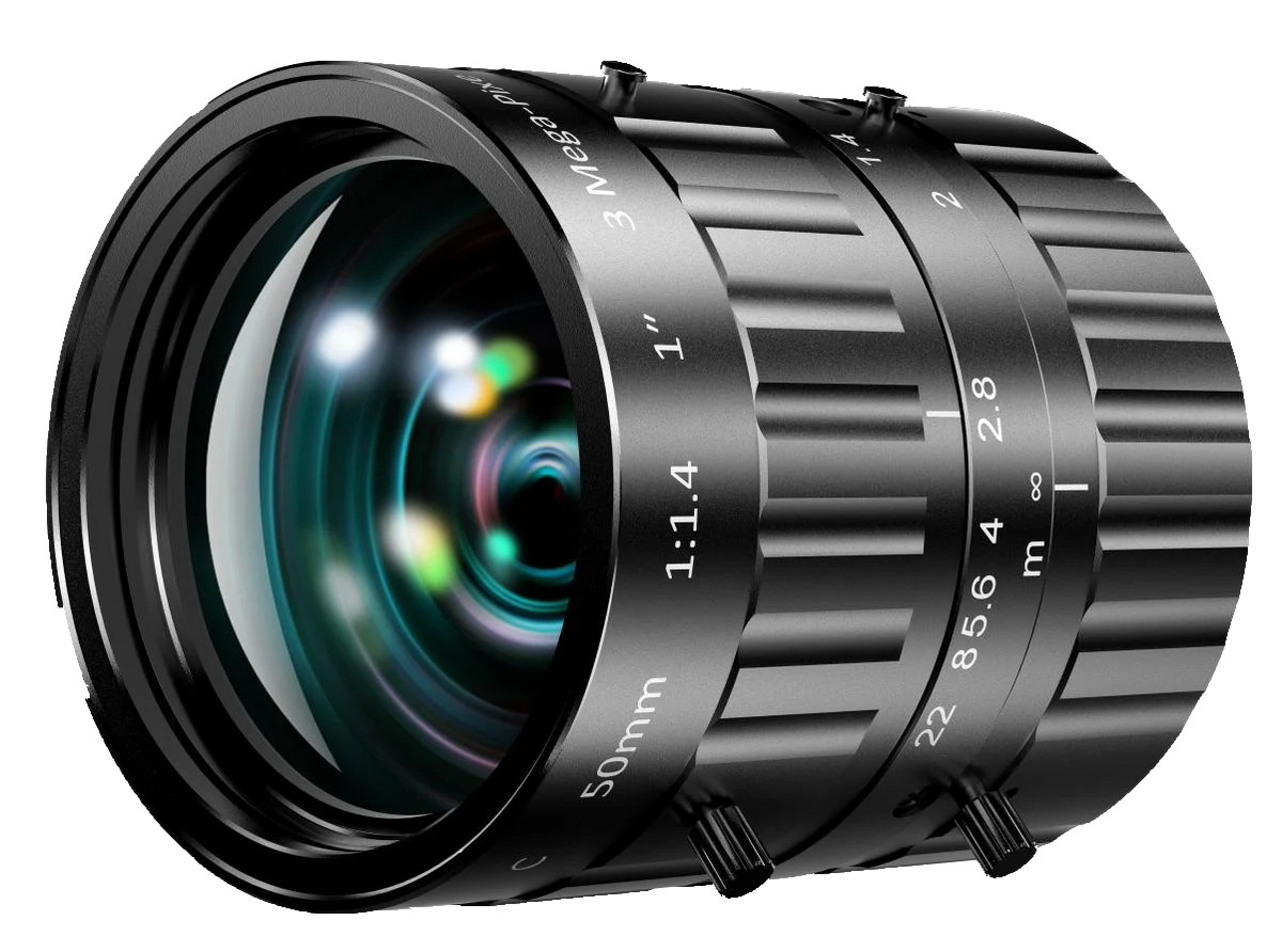 50mm, F1.4, 1", 900-1700nm, C-mount, SWIR lens (LS-KF5014M-3MP-NIR)