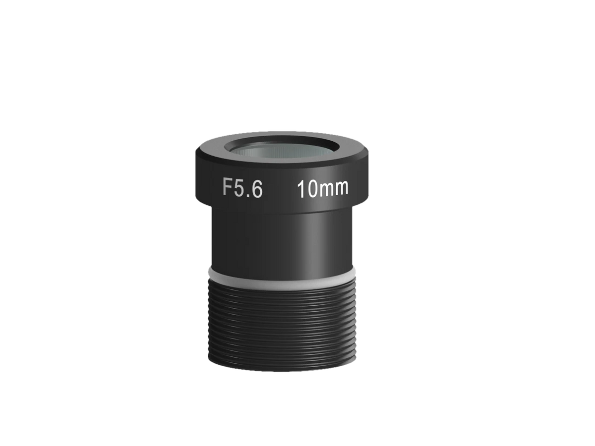 10mm, F5.6, 1/1.7", 12 MP, M12-mount lens (LS-HF1056-12S)