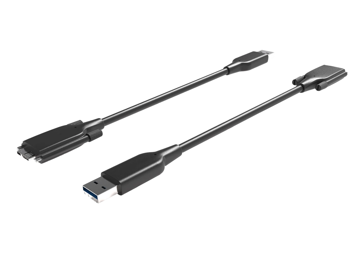 Camera Data Cable, Micro-B male (with screw) to A male, 10 m (LS-ACU3-MBMS-AM-SF-10M)