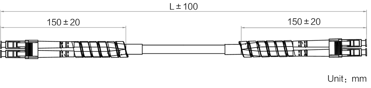 LS-AC10G-2LC-2LC-HF-20M dimensions (mm)