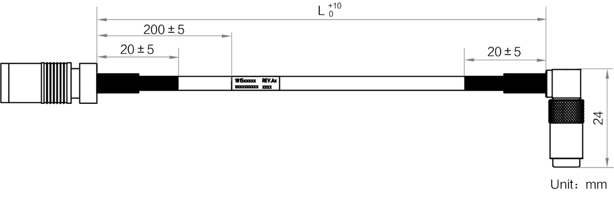 LS-ACXP6-DIN-UP-DIN-ST-8M dimensions (mm)