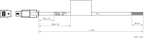 LS-ACP-MINIDP20M-OPEN-ST-EMC-5M dimensions (mm)