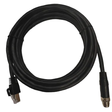 Camera Data Cable, M12 8-pin connector, Male to RJ45, 30 m (LS-ACG-M12X8M-RJ45-HF-30M)
