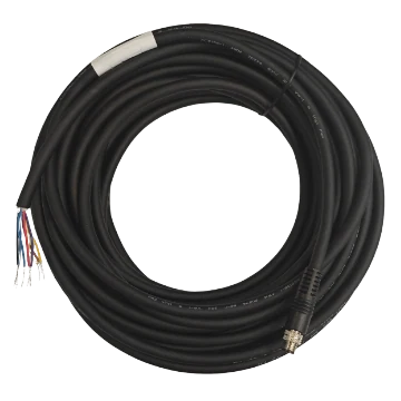 Camera Power and I/O Cable, M8 8-pin connector, Male to Open end (8-core), 10 m (LS-ACP-M8A8M-OPEN-ST-WP-10M)