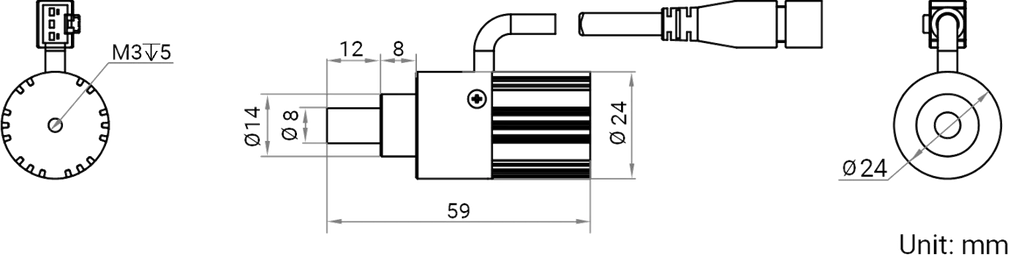 LS-LDSS-H-8-3-G dimensions (mm)