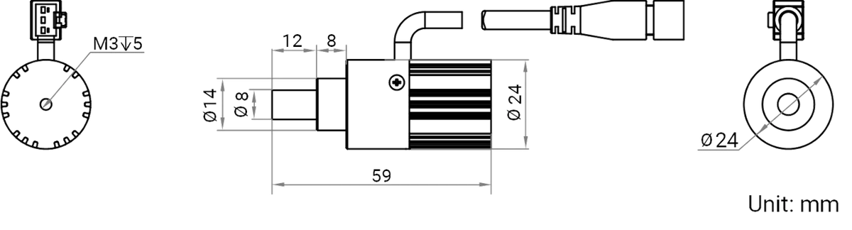 LS-LDSS-H-8-3-Y dimensions (mm)