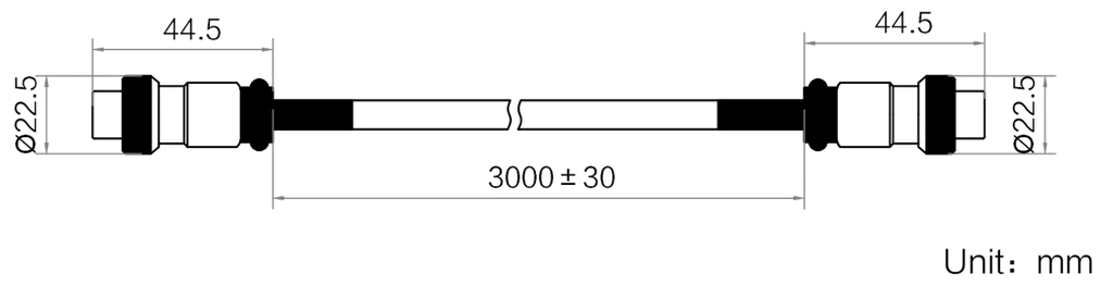 LS-LW-H-003-1-19M8A dimensions (mm)
