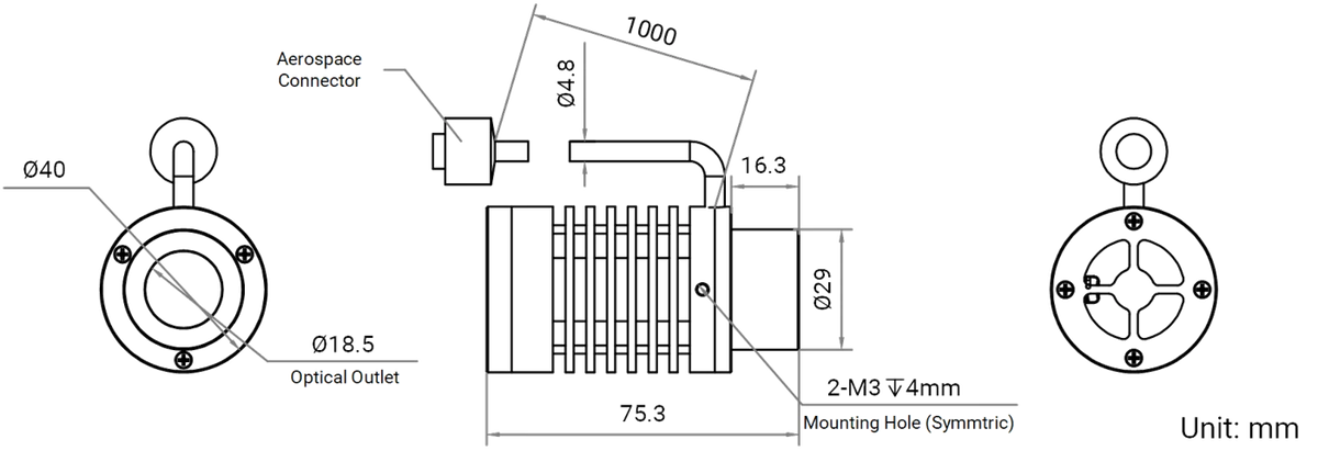 LS-LDFM-H-20-10-W dimensions (mm)