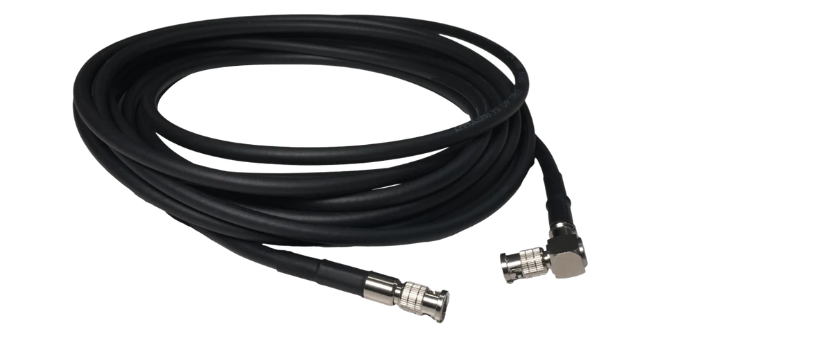 Camera Data Cable, HD-BNC to HD-BNC (angled), 4 m (LS-ACXP12-HDBNC-UP-HDBNC-HF-4M)