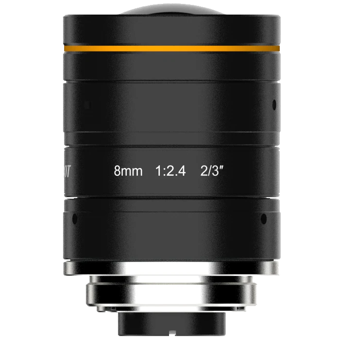 8mm, F2.4, 2/3", 8 MP, C-mount objektiivi (LS-MF0824M-8MPS)