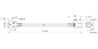LS-C13-1.2 dimensions (mm)
