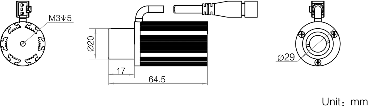LS-LDFS-H-20-6-W dimensions (mm)