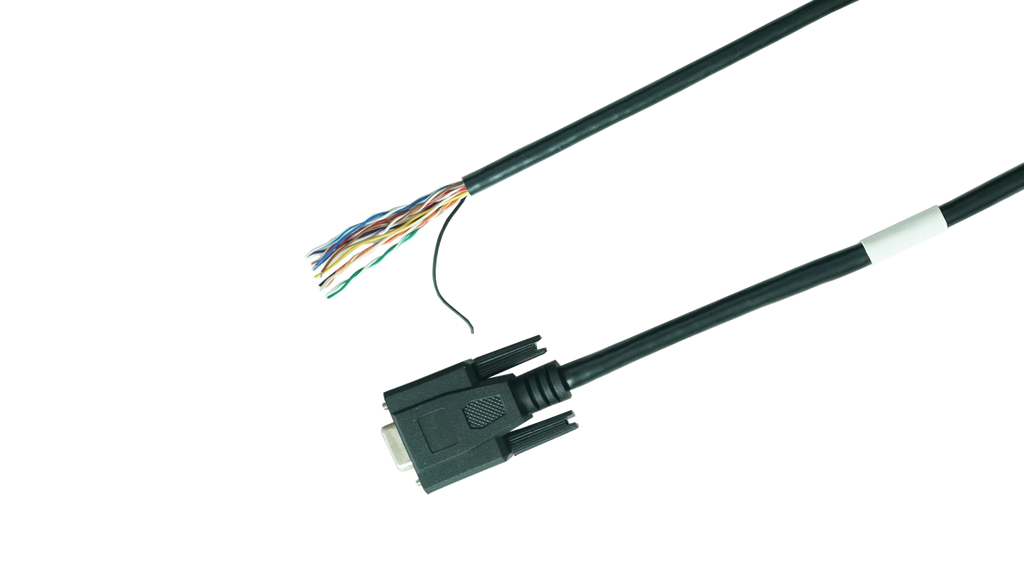 프레임 그래버 I/O 케이블, DB15F, 여성 커넥터에서 오픈, 7 m (LS-ACP-DB15F-OPEN-ST-EMC-7M)