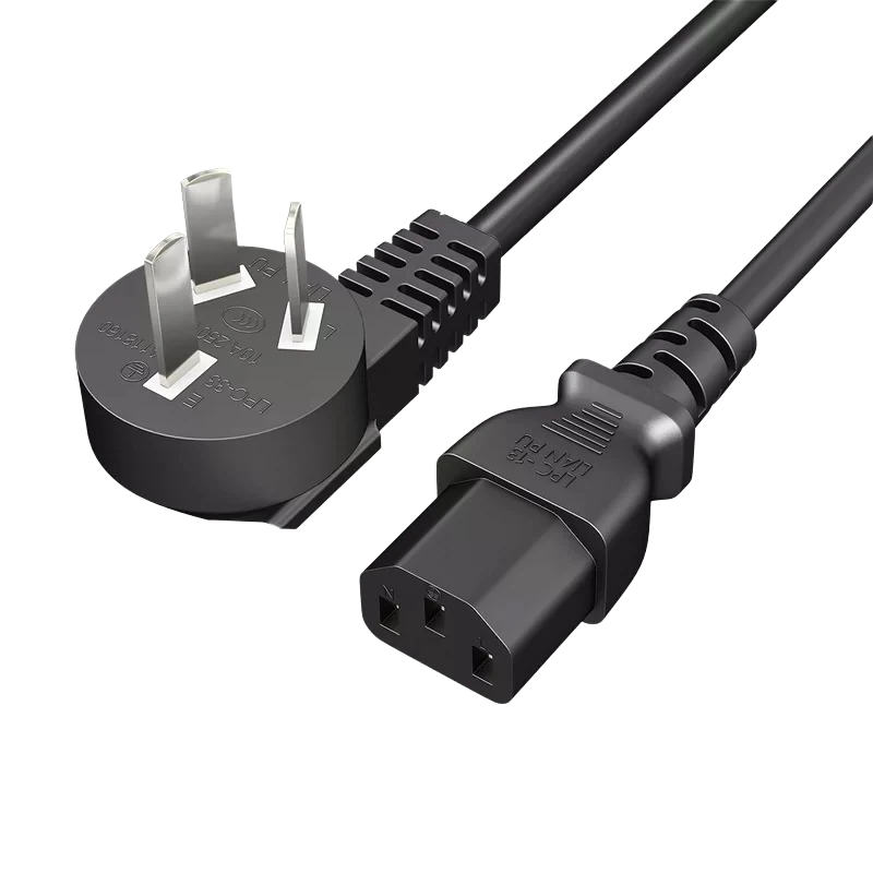 電源線，開端至 C13 插頭，0.8 m (LS-OPEN-C13-0.8)