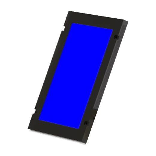 25 x 25 mm Edge-Lit LED Backlight (LS-FC-25X25) - Blue