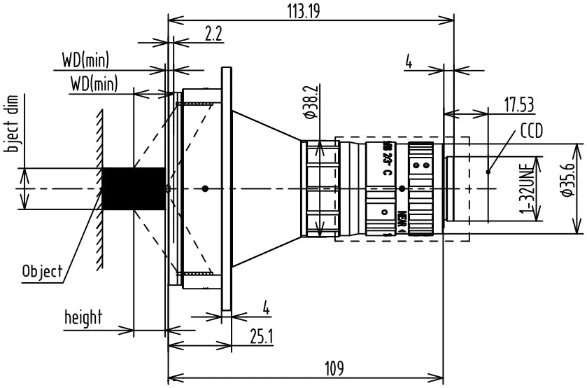 LS-SOD2308 dimensions (mm)