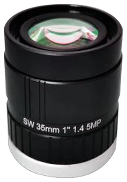 35 mm, 1", 5 MP, C-mount SWIR Lens (LS-S1WIR3514-5M)