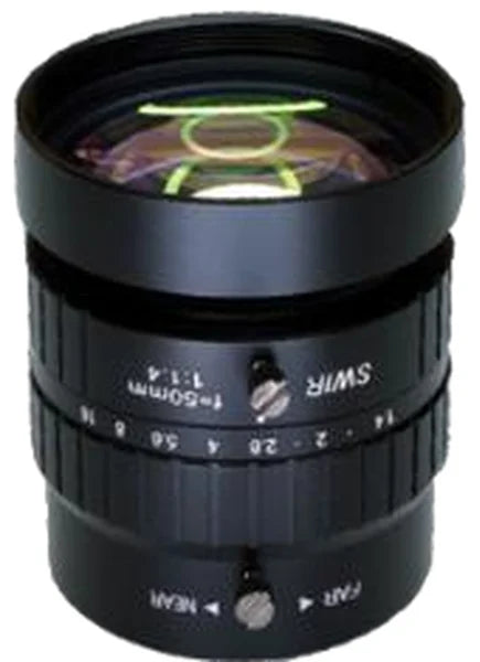 50 mm, 2/3", 5 MP, C-mount SWIR Lens (LS-SWIR5014-5MS)