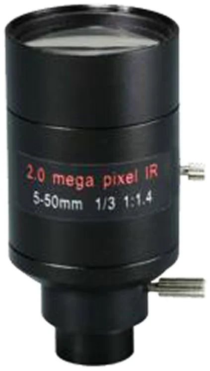 5-50 mm, 1/3", 2 MP, D14-mount Varifocal CCTV Lens (LS-SBV0550DIR-2M)