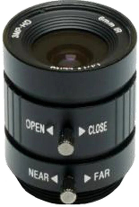 6 mm, 1/1.8", 3 MP, CS-mount Fixed CCTV Lens (LS-SFC0618IR-3M)