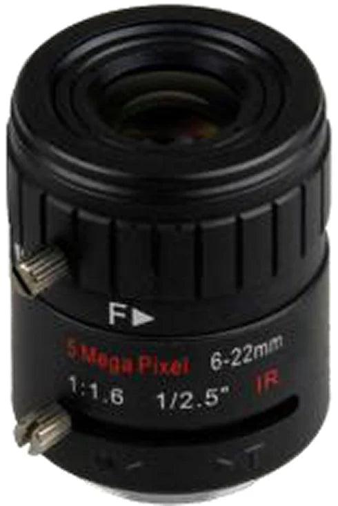 6-22 mm, 1/2.5", 5 MP, CS-mount Varifocal CCTV Lens (LS-SVD0622IR-5M)