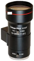 12-120 mm, 1/1.8", 3 MP, C-mount Varifocal CCTV Lens (LS-SVM12120-3M)