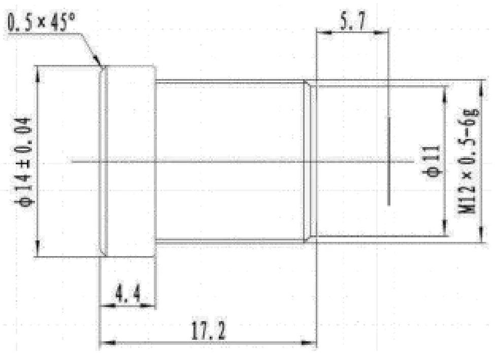 LS-SBF0824IRF-3M dimensions (mm)