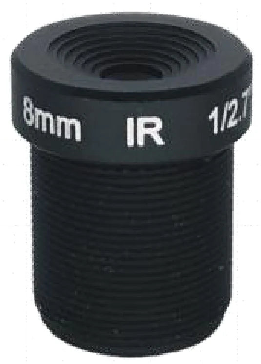 8 mm, 1/2.7", 3 MP, M12-mount M12 Board Lens (LS-SBF0824IRF-3M)