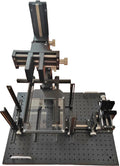 Camera stand with XZ adjustment and glass tray (LS-BT-XZ-G-10-6045)