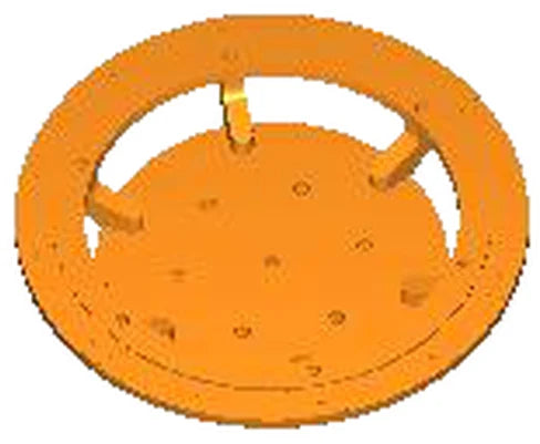 Glass / aluminum rotary inspection table parts (GP-350605, DD motor) (LS-LP-350-130)