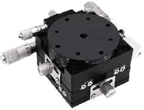 Multi-axis manual stages: XY + rotation (LS-XYRH90)