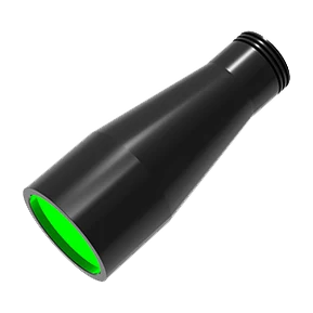 12 mm dia. Collimated Spot Light (LS-TP-12) - Green