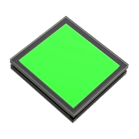 30 x 30 mm Collimated LED Backlight (LS-2BCP-30X30) - Green