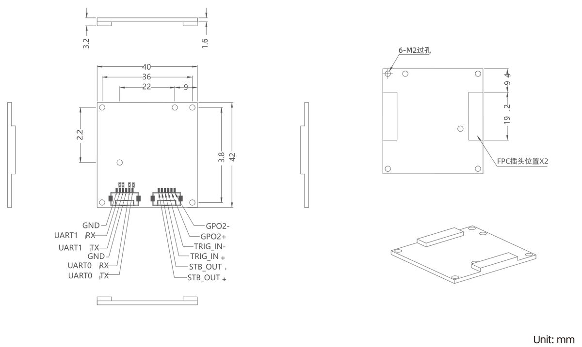 LS-BL-SU33GC/M2-T dimensions (mm)