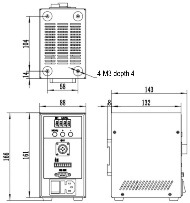 LS-DC65-I07C-24025-1 dimensions (mm)