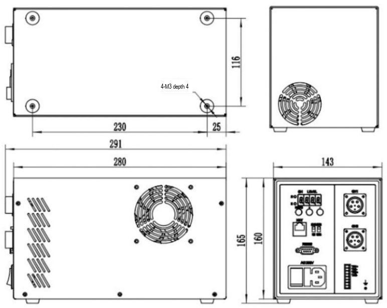 LS-DC450-L02CE-48090-2 dimensions (mm)