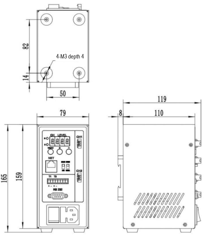 LS-DC65-P01CE-05008-4 dimensions (mm)