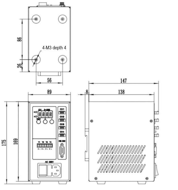 LS-DC65-P03C-05020-4 dimensions (mm)