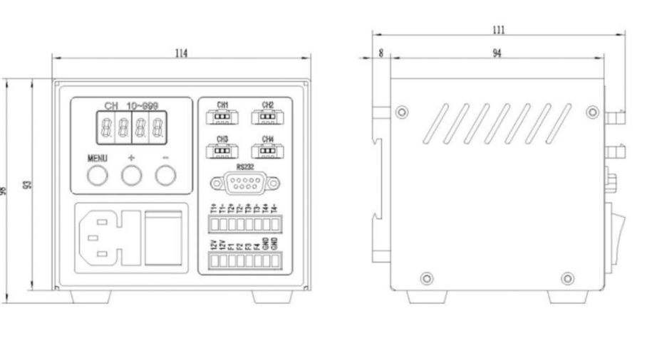 LS-DV120-F03C-24200-4F dimensions (mm)