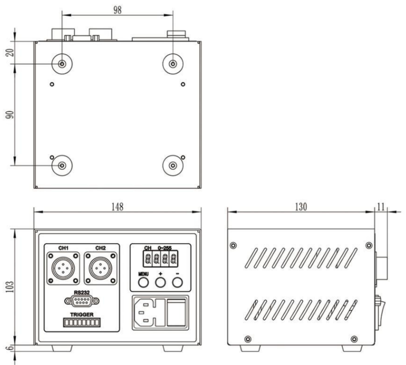LS-DV350-N05C-24063-2 dimensions (mm)
