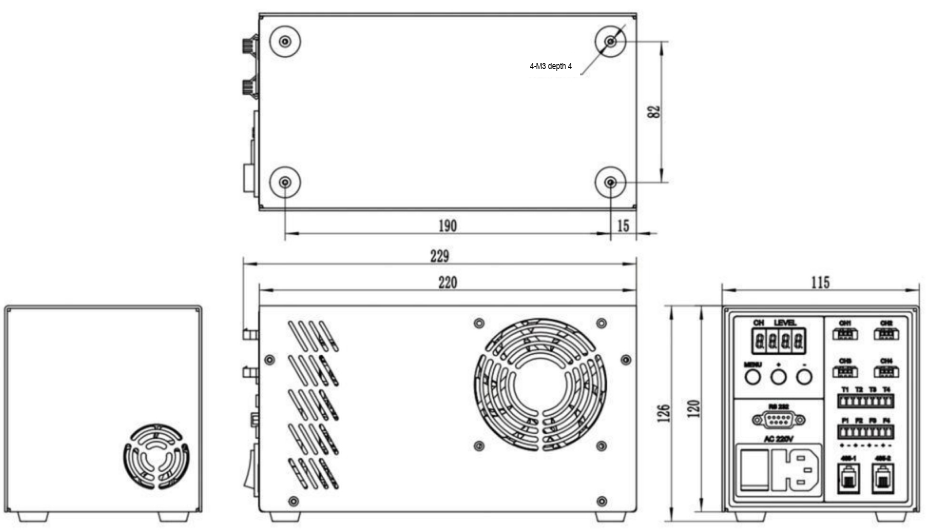 LS-DV150-SZ01CS-48200-4 dimensions (mm)