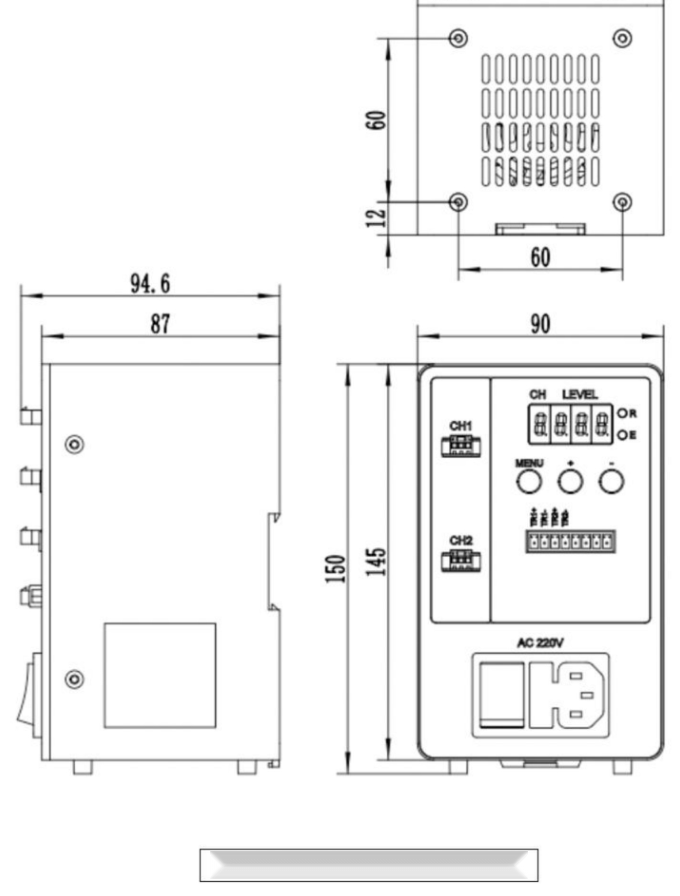 LS-65-MI01-24015-2 dimensions (mm)