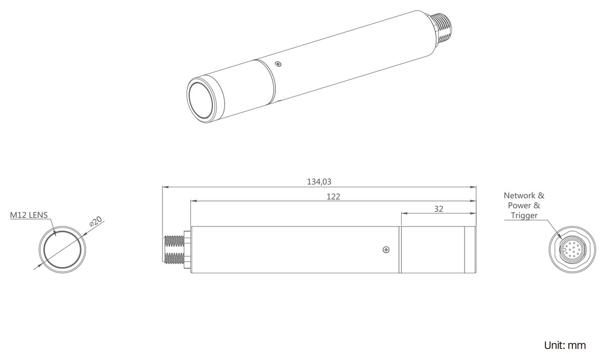 LS-MV-T3Y232GC/M dimensions (mm)
