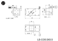 Non-standard coaxial light (LS-CO5.5X5.5)