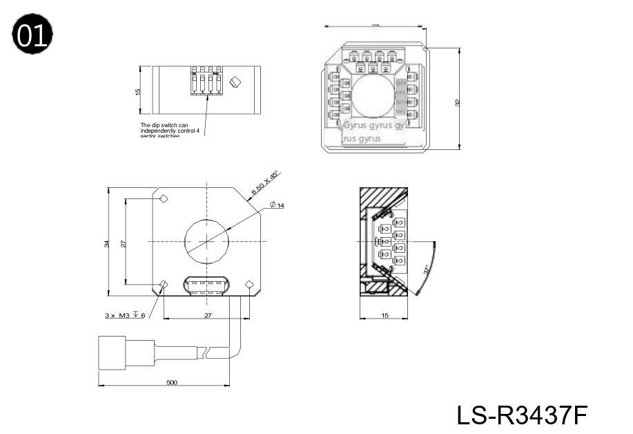 Non-standard ring lights (LS-R3437F)