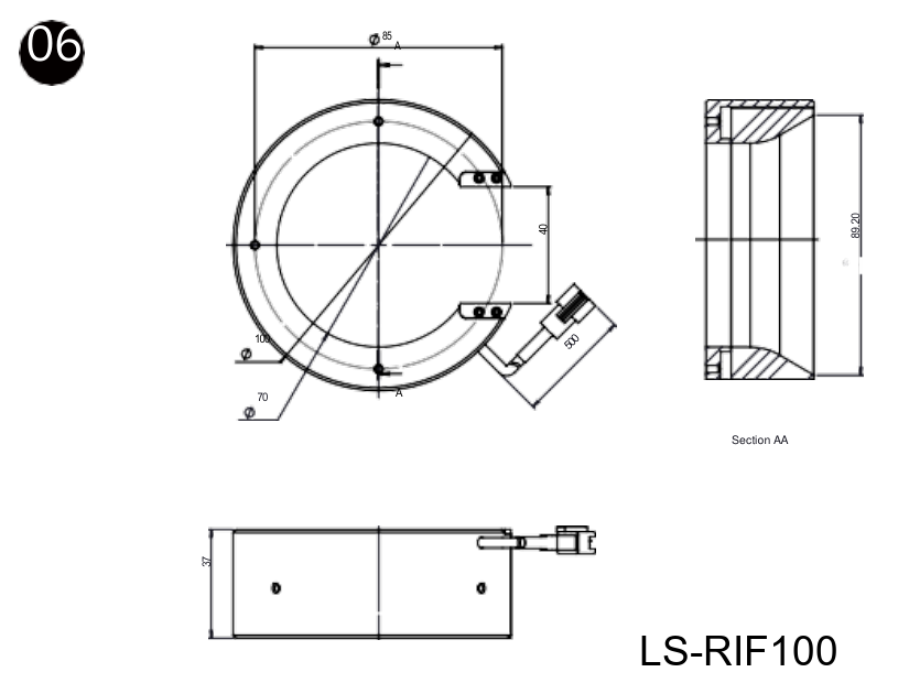 Non-standard shadowless lights (LS-RIF100)